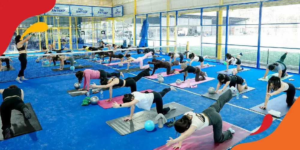 pilates dan padel
